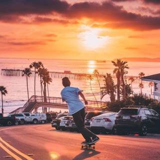 iPhone skateboard wallpaper