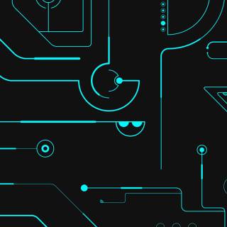 iPhone circuit wallpaper