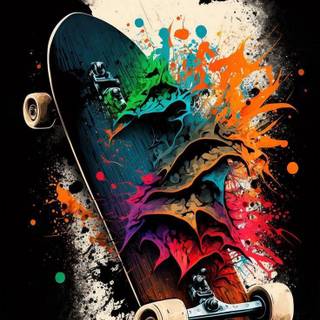 iPhone skateboard wallpaper