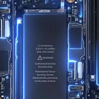 iPhone circuit wallpaper