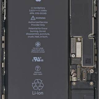 iPhone circuit wallpaper