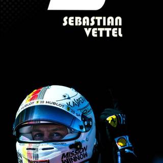 Vettel iPhone wallpaper