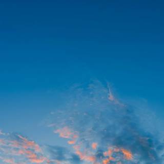 Blue sky iPhone wallpaper