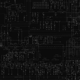 iPhone circuit wallpaper