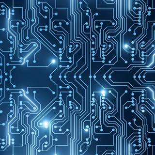 iPhone circuit wallpaper