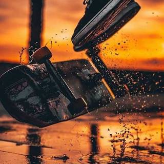 iPhone skateboard wallpaper