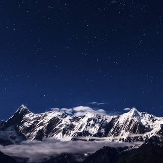 Blue sky iPhone wallpaper