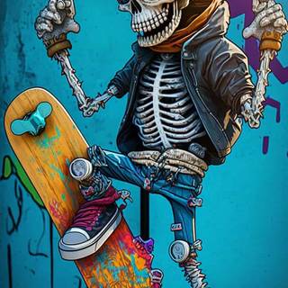 iPhone skateboard wallpaper