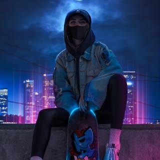 iPhone skateboard wallpaper