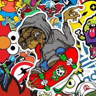 iPhone skateboard wallpaper