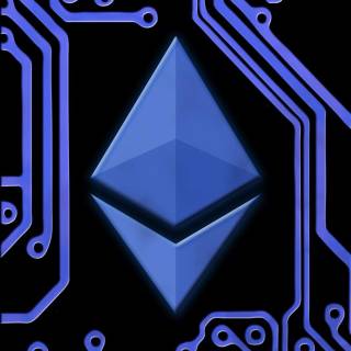 iPhone circuit wallpaper