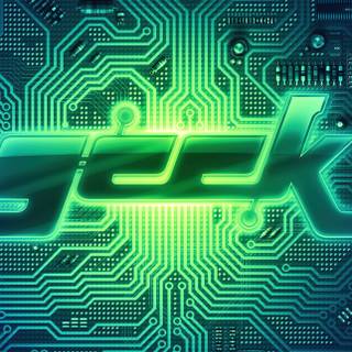 iPhone circuit wallpaper