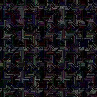 iPhone circuit wallpaper