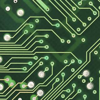 iPhone circuit wallpaper