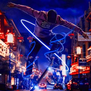 iPhone skateboard wallpaper