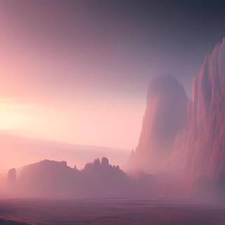 Future landscape wallpaper