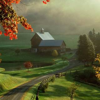 Future landscape wallpaper