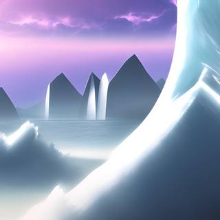 Future landscape wallpaper