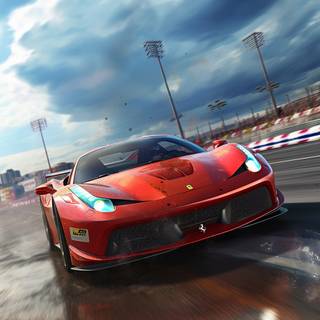 Supercar racing wallpaper