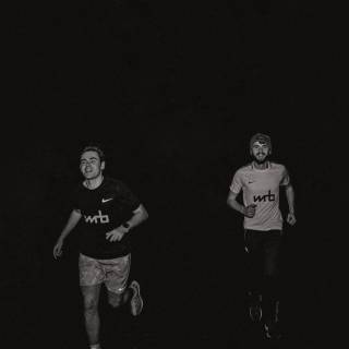 Running in the dark wallpaper