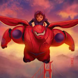 Baymax desktop wallpaper