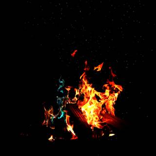 Running in the dark wallpaper