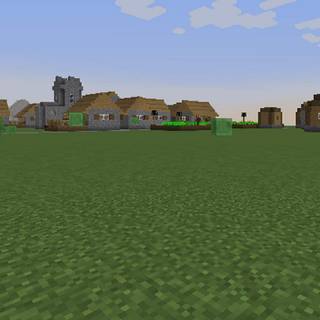 Minecraft flat wallpaper