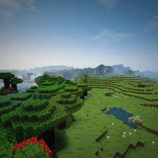 Minecraft flat wallpaper