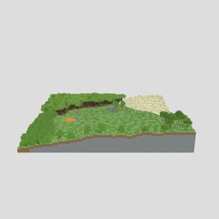 Minecraft flat wallpaper