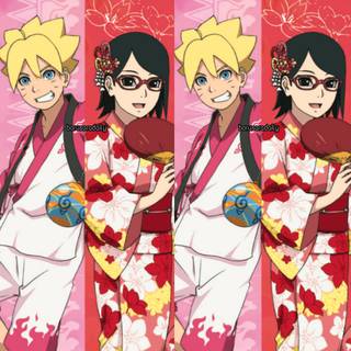 BoruSara 4k wallpaper