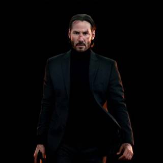 John Wick black wallpaper