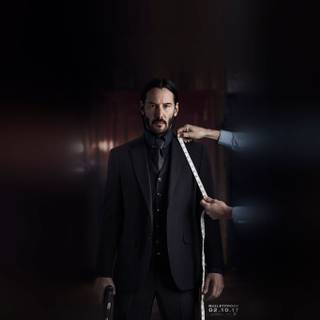 John Wick black wallpaper