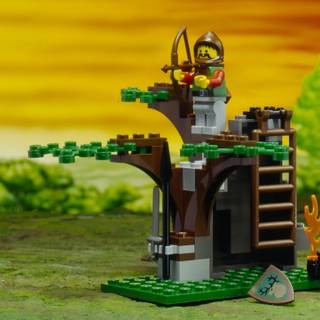 Lego castle wallpaper