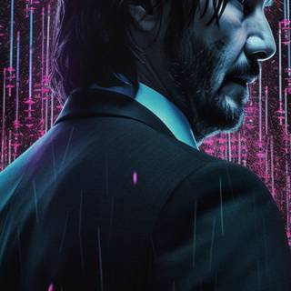 John Wick black wallpaper