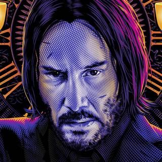 John Wick black wallpaper