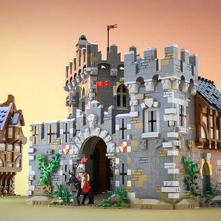 Lego castle wallpaper