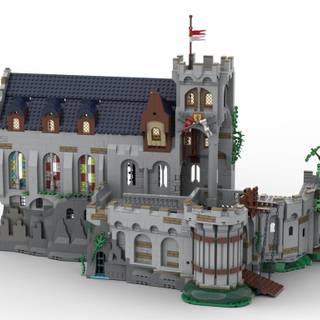 Lego castle wallpaper