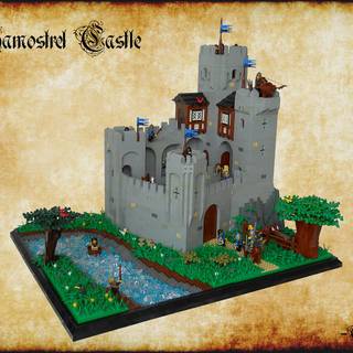 Lego castle wallpaper