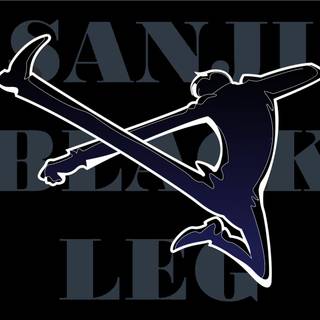 Black Leg Sanji wallpaper