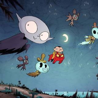 The Little Vampire wallpaper