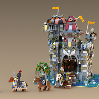 Lego castle wallpaper