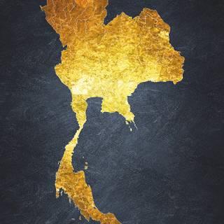 Thailand map wallpaper