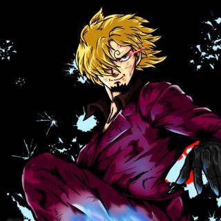 Black Leg Sanji wallpaper