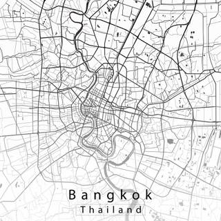 Thailand map wallpaper