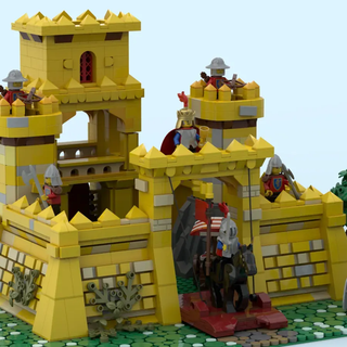 Lego castle wallpaper
