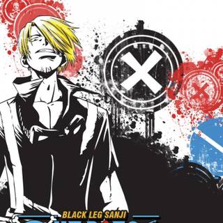 Black Leg Sanji wallpaper