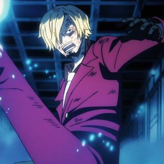 Black Leg Sanji wallpaper