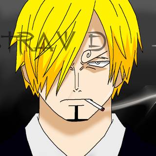 Black Leg Sanji wallpaper