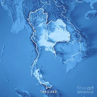 Thailand map wallpaper