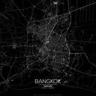 Thailand map wallpaper